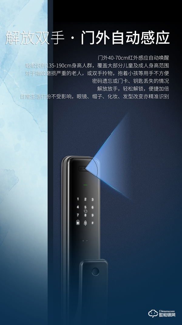 惠氏安全智能鎖聯合商湯科技發布新品S-R2， 極速3D刷臉解鎖時代來了