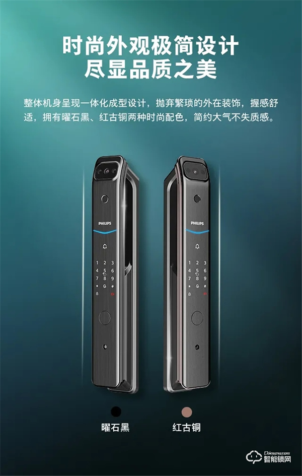 新品問世 | 飛利浦帶屏可視智能鎖DDL708耀目登場！