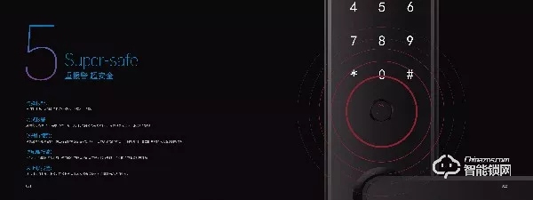 科徠尼智能鎖的五大防御，保障假的安全