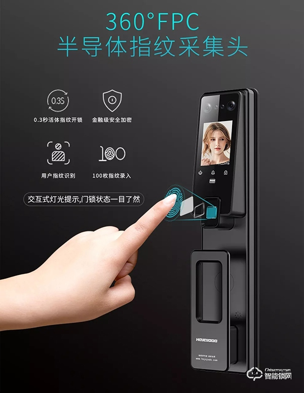 智能鎖進入人臉識別時代，體驗皇家金盾智能鎖“黑科技”
