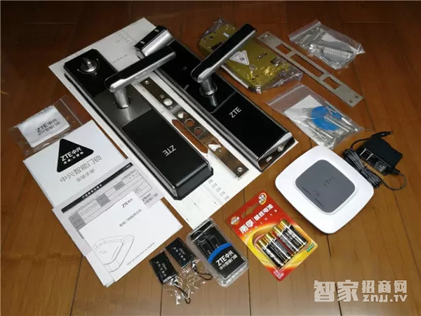 ZTE中興智能門鎖開箱測評體驗