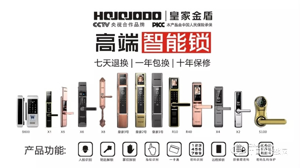 皇家金盾智能鎖誠邀蒞臨2019第十八屆中國國際門業展覽會