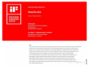 【喜訊】財富之舟集團(tuán)智能門鎖Geelocks斬獲2019德國iF產(chǎn)品設(shè)計獎