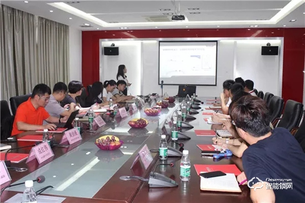 中國智能鎖行業(yè)考察行之走進櫻花指紋鎖