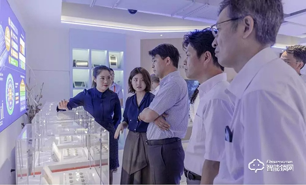 日本松下電器蒞臨考察