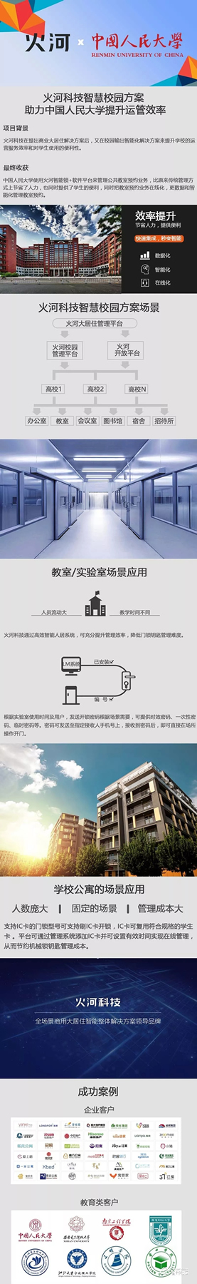 火河科技智慧校園方案，助力中國人民大學提升運管效率