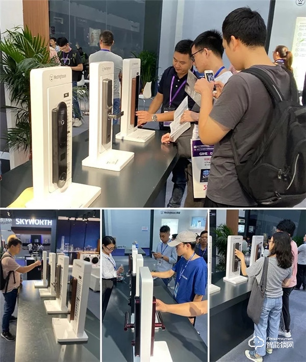 智享未來 ，“鎖”已精彩——西屋智能鎖參加2019廣東國際家電博覽會