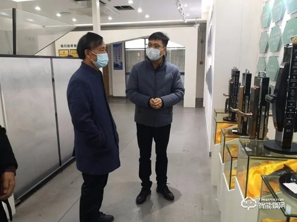 市政協(xié)副主席林廣平到超人調研指導復工復產