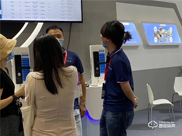 廣州建博會(huì)首日||天誠(chéng)5G NB-IOT物聯(lián)網(wǎng)鎖成為行業(yè)引領(lǐng)者，科技創(chuàng)新締造民族品牌