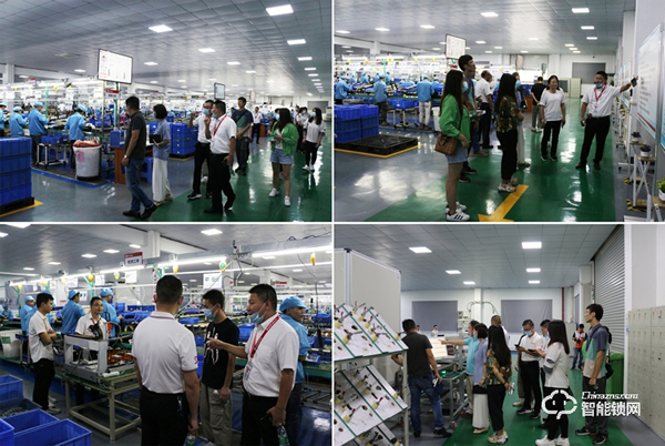 質(zhì)量標(biāo)桿企業(yè)參觀學(xué)習(xí)交流團(tuán)蒞臨櫻花智能鎖總部考察交流 質(zhì)量標(biāo)桿企業(yè)參觀學(xué)習(xí)交流團(tuán)蒞臨櫻花智能鎖總部考察交流