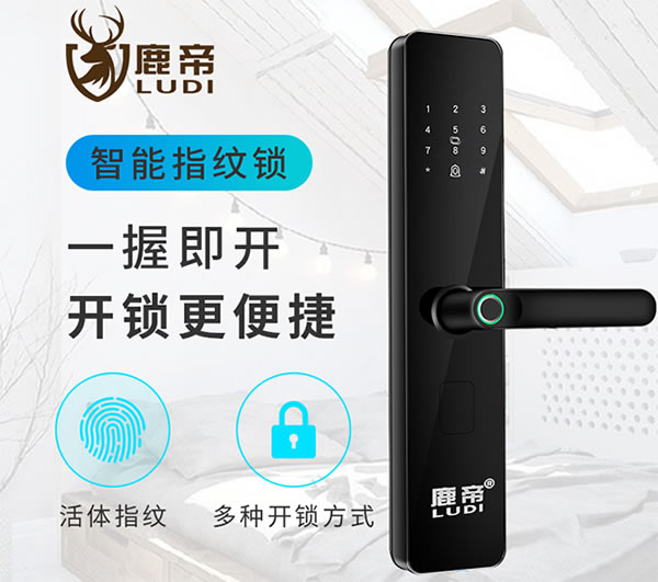 智能門鎖越來越流行,鹿帝智能鎖進入輕松開門的時代! 智能門鎖越來越流行,鹿帝智能鎖進入輕松開門的時代!