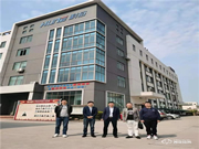 初到科技領導一行蒞臨科裕智能鎖參觀交流