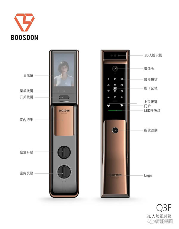 顏值與科技并存！保仕盾Q3系列智能鎖爆款出圈