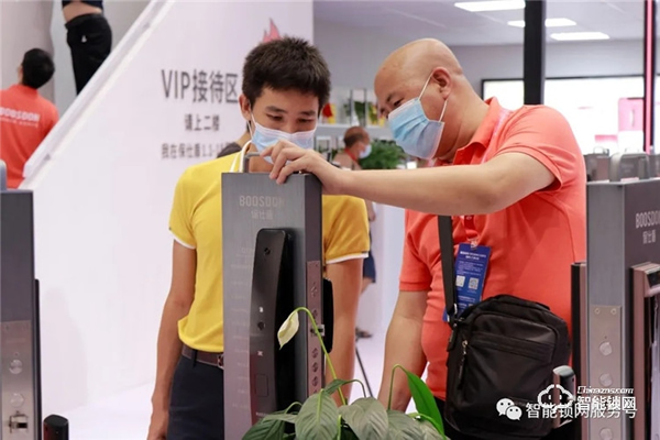 震撼開幕｜第二十三屆中國建博會（廣州）隆重開幕，保仕盾智能鎖展位人氣爆棚