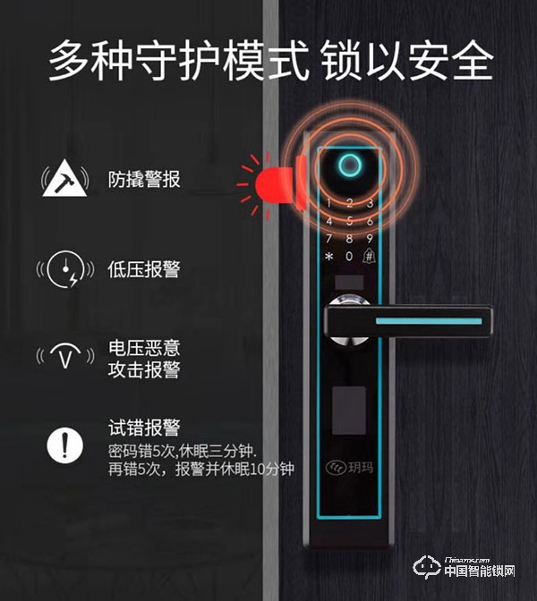 玥瑪智能鎖安全嗎