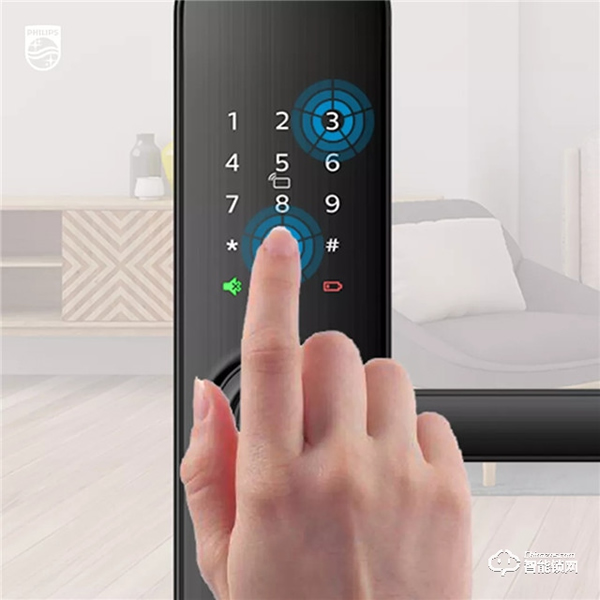 飛利浦智能鎖 || 全網(wǎng)都在吹的虛位密碼技術(shù)，竟然這么好用？