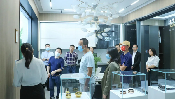 中國郵電器材集團到BSPH智能家居考察