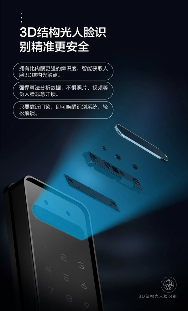 頂固安全門鎖|新品來襲！T8F-3D人臉識別智能鎖酷炫上市