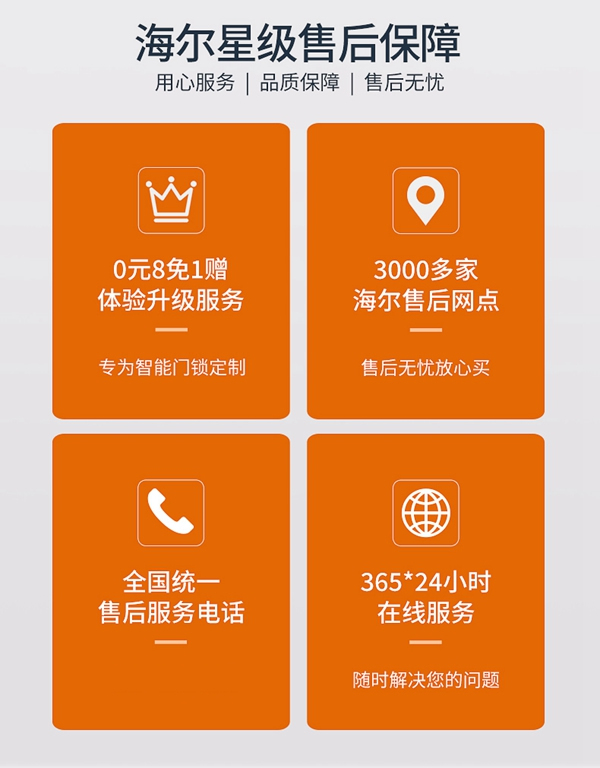 海爾智能門鎖E68：智慧互聯 易握易開