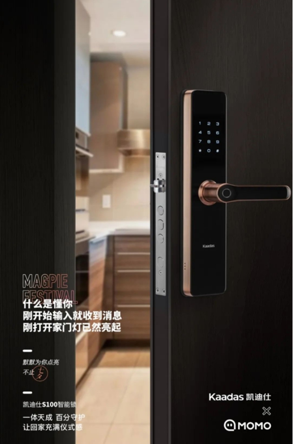 Kaadas凱迪仕 X MOMO陌陌 | 默默為你點亮 不止七夕