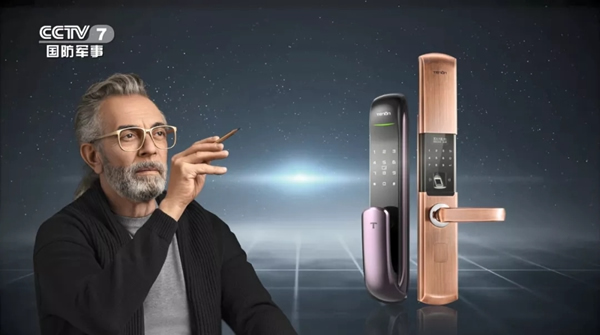 亞太天能智能鎖為安全可靠代言，品牌煥新榮登中央電視臺(tái)