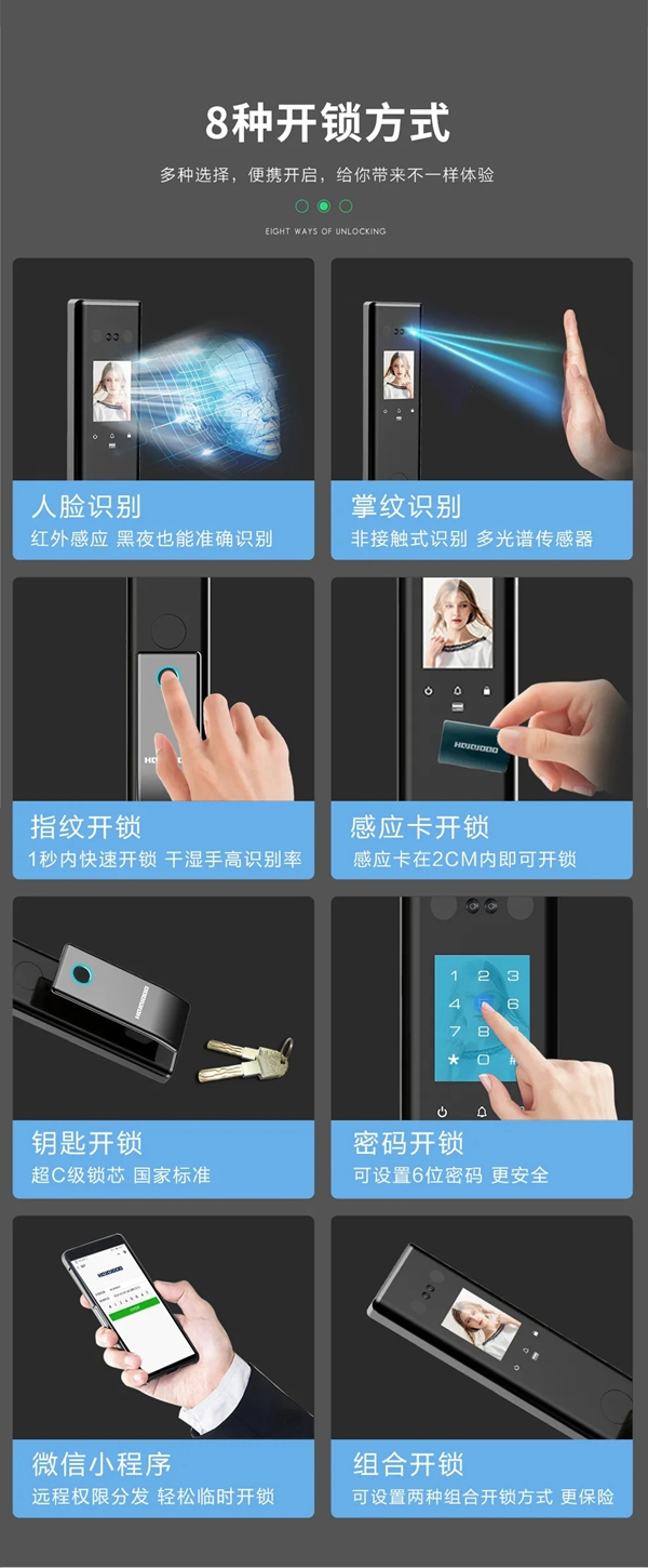 皇家金盾S20人臉識別全自動智能鎖震撼發(fā)布