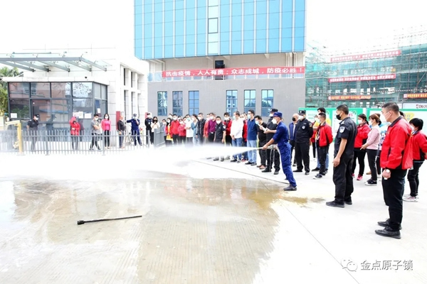 金點原子鎖：疫情當前，安全生產工作不容忽視