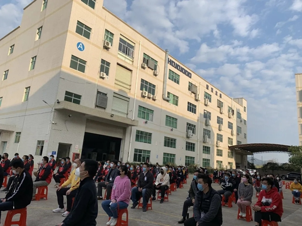 皇家金盾智能鎖順利復工筑建希望之路