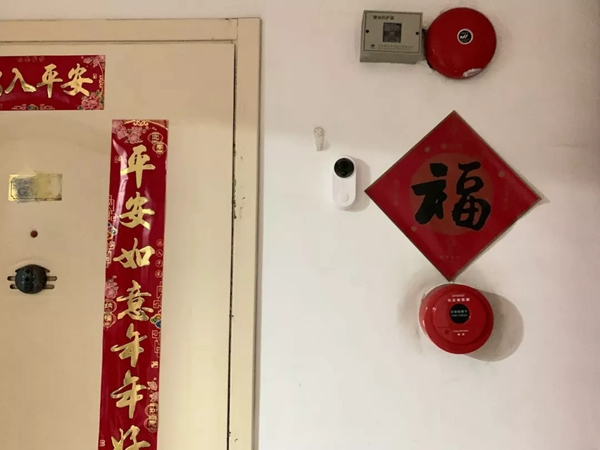 移康智能可視門鈴助力疫情防控：零接觸、秒報警！