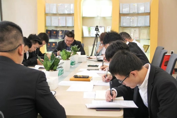 皇家金盾智能鎖內部培訓會圓滿結束