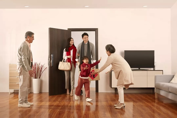 飛利浦智能鎖全國高鐵廣告春節獻禮