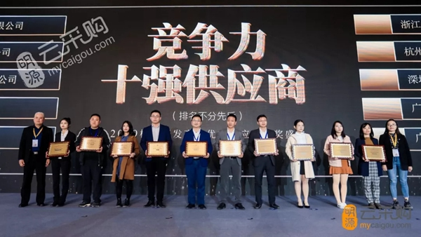 科裕智能鎖獲2019中國房地產(chǎn)行業(yè)競爭力10強(qiáng)供應(yīng)商