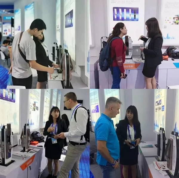 頂吉智能鎖參展中國國際高新技術成果交易會 收獲高度評價