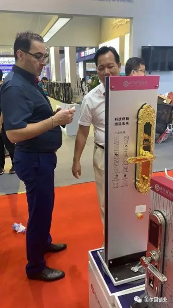美爾固智能鎖2019廣州建博會，再掀智能安防技術(shù)與中式生活美學(xué)新潮流