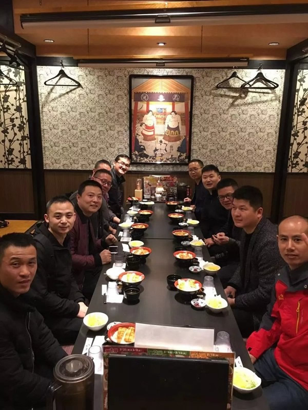 美菱公司2018年度先進個人日本之旅圓滿結束