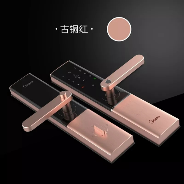 美的慧生活新品“黑”科技智能門鎖M2發布！