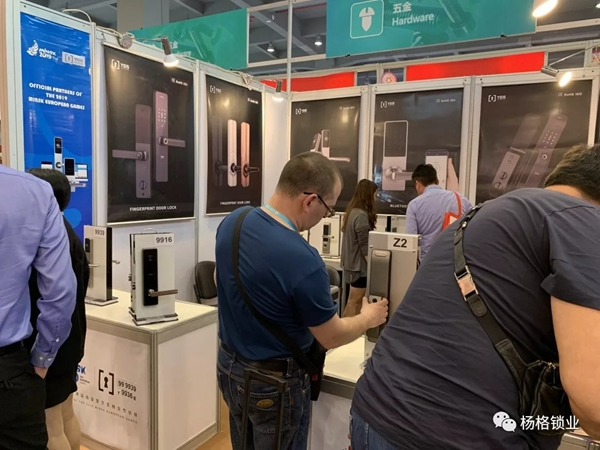 楊格鎖業在2019年第125屆廣交會上C位出道