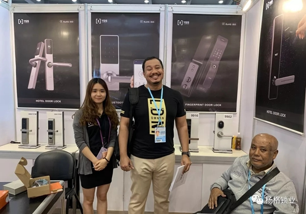 楊格鎖業在2019年第125屆廣交會上C位出道