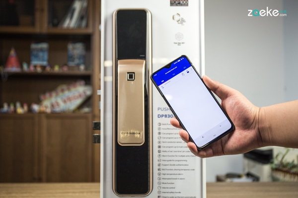 多瑪凱拔DP850智能鎖，保護您家庭安全的智能屏障