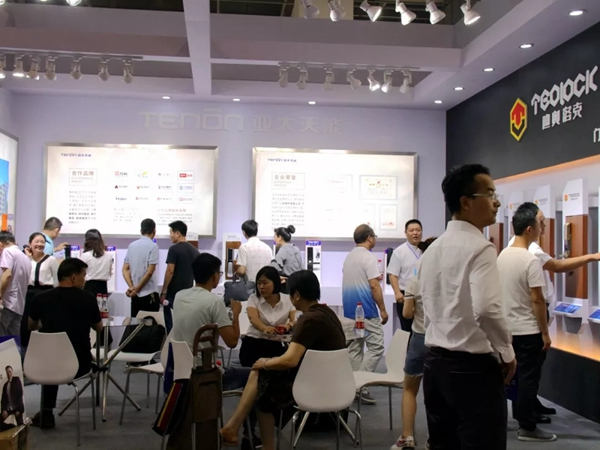 亞太天能智能鎖參展第九屆中國（永康）國際門業博覽會