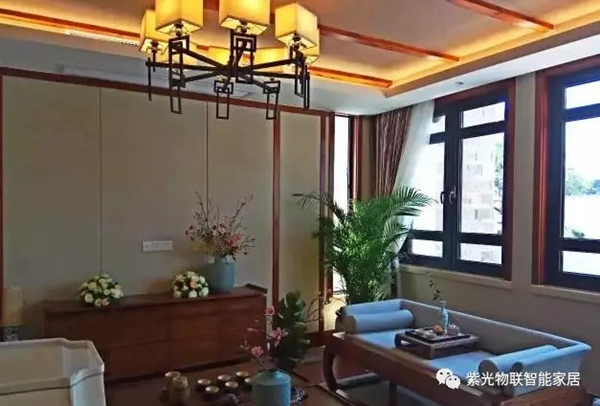 紫光物聯(lián)智能家居科技與古典的融合，徽派大宅完美呈現(xiàn)