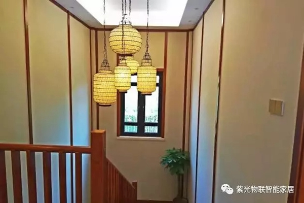 紫光物聯(lián)智能家居科技與古典的融合，徽派大宅完美呈現(xiàn)