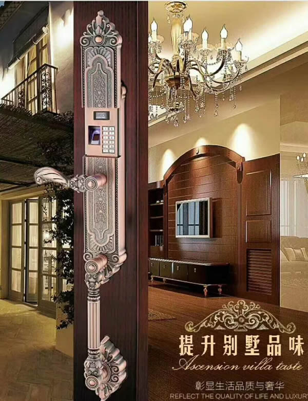 思歌紅古銅指紋密碼鎖好不好？