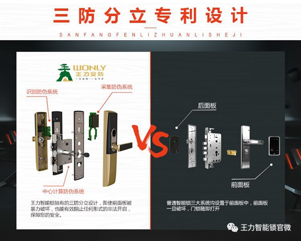 王力智能鎖的三防分立，讓安全防護(hù)成為最安心的保障