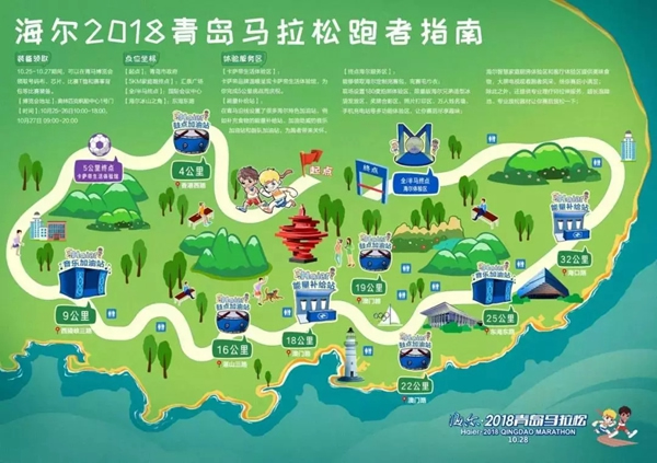 海爾智能家居青島馬拉松賽于28日圓滿結(jié)束，賽程服務(wù)設(shè)置大揭秘！