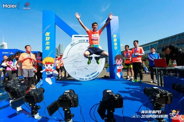 海爾智能家居青島馬拉松賽于28日圓滿結(jié)束，賽程服務(wù)設(shè)置大揭秘！