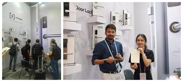 楊格鎖業(yè)精彩綻放廣交會