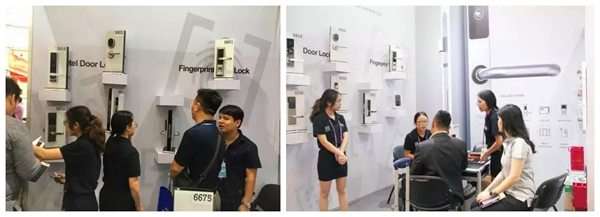 楊格鎖業(yè)精彩綻放廣交會