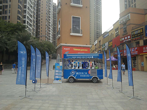 德犬重磅推出社區(qū)推廣車，開創(chuàng)智能門鎖營銷新玩法！