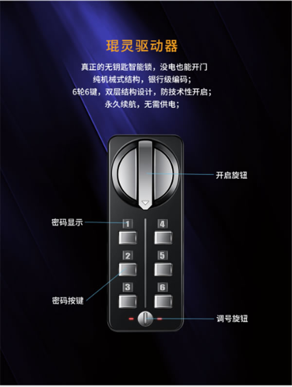 琨山通用：無鑰匙D6靜音滑蓋智能鎖煥彩上新